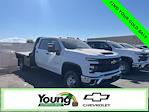 New 2024 Chevrolet Silverado 3500 Work Truck Crew Cab 4x4 CM Truck Beds Flatbed Truck for sale #3F11006 - photo 1