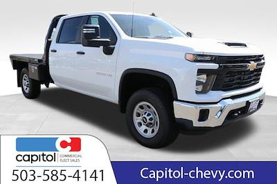 New 2024 Chevrolet Silverado 3500 WT Crew Cab 4WD CM Truck Beds Flatbed Truck for sale #M364252 - photo 1