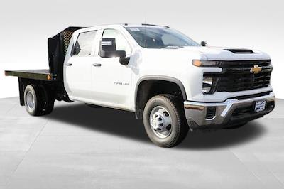 New 2024 Chevrolet Silverado 3500 Work Truck Crew Cab 4WD 12' 6" Monroe Truck Equipment Flatbed Truck for sale #M418692 - photo 2