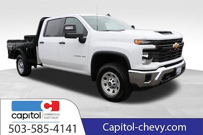 New 2024 Chevrolet Silverado 3500 WT Crew Cab 4WD 9' 2" Knapheide Flatbed Truck for sale #M458953 - photo 1