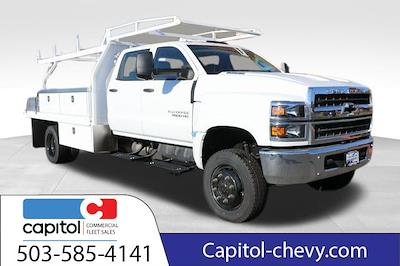 2024 Chevrolet Silverado 5500 Crew Cab DRW 4WD, Harbor Standard Contractor Body Contractor Truck for sale #M554625 - photo 1