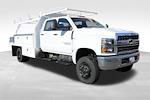 2024 Chevrolet Silverado 5500 Crew Cab DRW 4WD, Harbor Standard Contractor Body Contractor Truck for sale #M554625 - photo 18