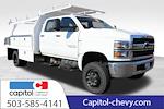 2024 Chevrolet Silverado 5500 Crew Cab DRW 4WD, Harbor Standard Contractor Body Contractor Truck for sale #M554626 - photo 1