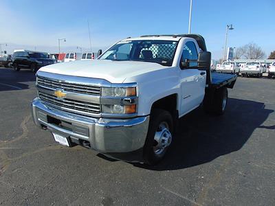 2015 Chevrolet Silverado 3500 Regular Cab DRW 4x2, Flatbed Truck for sale #CT10965A - photo 1