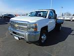 2015 Chevrolet Silverado 3500 Regular Cab DRW 4x2, Flatbed Truck for sale #CT10965A - photo 1