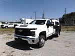 New 2025 Chevrolet Silverado 3500 Work Truck Regular Cab 4WD 9' 4" Knapheide Steel Flatbed Truck for sale #SF221000 - photo 1