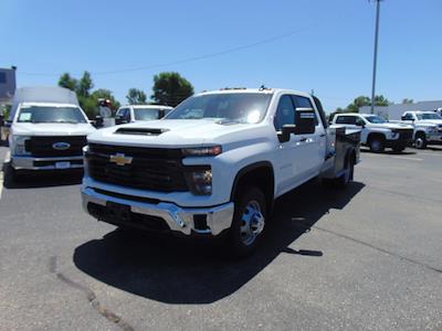 New 2025 Chevrolet Silverado 3500 Work Truck Crew Cab 4x4 9' 4" CM Truck Beds Flatbed Truck for sale #SF303868 - photo 1