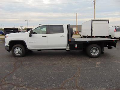 New 2025 Chevrolet Silverado 3500 FL Crew Cab 4WD 9' 4" CM Truck Beds Steel Flatbed Truck with Gooseneck Hitch for sale #SF342862 - photo 2