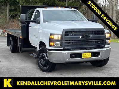 2023 Chevrolet Silverado 4500 Regular Cab DRW RWD Flatbed Truck for sale #V11846 - photo 1