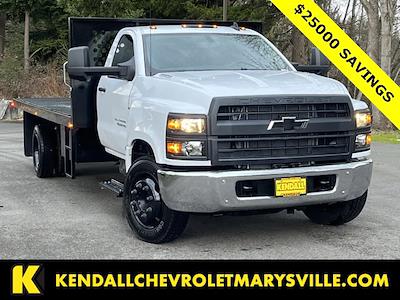 2023 Chevrolet Silverado 4500 Regular Cab DRW RWD Flatbed Truck for sale #V11846 - photo 1