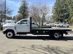 2023 Chevrolet Silverado 5500 Regular Cab DRW RWD, CM Truck Beds PL Model Flatbed Truck for sale #V11914 - photo 14