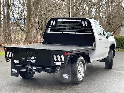 2024 Chevrolet Silverado 3500 Regular Cab 4x4, CM Truck Beds RD Model Flatbed Truck for sale #V11926 - photo 2