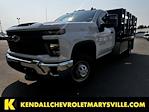 2024 Chevrolet Silverado 3500 Regular Cab 4x4, Harbor Stake Bed for sale #V12162 - photo 1