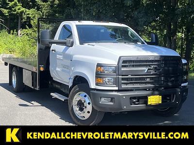 2024 Chevrolet Silverado 5500 Regular Cab DRW RWD, Flatbed Truck for sale #V12163 - photo 1