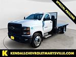2024 Chevrolet Silverado 5500 Regular Cab DRW RWD Aalbu Brothers Flatbed Truck for sale #V12163 - photo 1