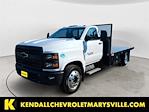 2024 Chevrolet Silverado 5500 Regular Cab DRW RWD Flatbed Truck for sale #V12163 - photo 1
