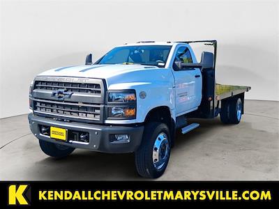 2024 Chevrolet Silverado 5500 Regular Cab DRW 4x4 Flatbed Truck for sale #V12186 - photo 1
