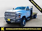 New 2024 Chevrolet Silverado 5500 Regular Cab Flatbed Truck for sale #V12186 - photo 1