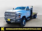 2024 Chevrolet Silverado 5500 Regular Cab DRW 4x4 Flatbed Truck for sale #V12186 - photo 1