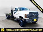 2024 Chevrolet Silverado 5500 Regular Cab DRW 4x4 Flatbed Truck for sale #V12186 - photo 7