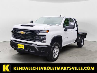 2024 Chevrolet Silverado 3500 Double Cab 4x4 Flatbed Truck for sale #V12197 - photo 1