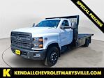 2024 Chevrolet Silverado 5500 Regular Cab DRW RWD CM Truck Beds Flatbed Truck for sale #V12209 - photo 1