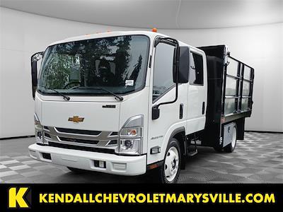 2025 Chevrolet LCF 4500 Crew Cab RWD, Aalbu Brothers Flatbed Stake Bed for sale #V12331 - photo 1