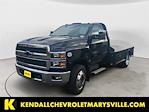 2024 Chevrolet Silverado 5500 Regular Cab DRW RWD CM Truck Beds Flatbed Truck for sale #V12617 - photo 1