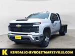 2024 Chevrolet Silverado 3500 Crew Cab DRW 4WD Knapheide Flatbed Truck for sale #V12756A - photo 1