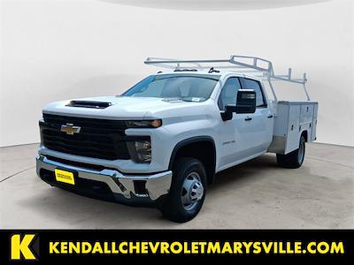 New 2025 Chevrolet Silverado 3500 Crew Cab 4x4 Harbor HT108-2341A 9' Service Truck for sale #V13021 - photo 1