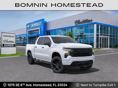 New 2025 Chevrolet Silverado 1500 Custom Crew Cab Pickup for sale #SZ250025 - photo 1