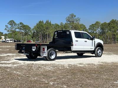 New 2024 Ford F-550 FL Crew Cab 11' 4" CM Truck Beds Steel Flatbed Truck for sale #3RED34661 - photo 2