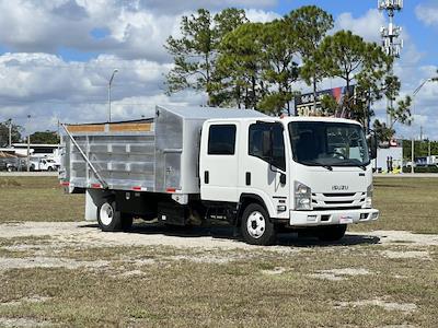Used 2016 Isuzu NPR-HD 14' Aluminum Landscape Dump Truc Crew Cab 4x2 Landscape Dump for sale #5P7K03024A - photo 1