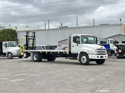 New 2025 Hino L6 FL Day Cab 24' BABCO Engineering and Design Aluminum Flatbed Truck for sale #H25070 - photo 1