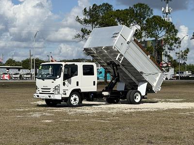 Used 2021 Isuzu NPR-XD Crew Cab Dump Truck for sale #U25304H - photo 1