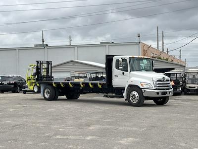 New 2024 Hino L7 FL Day Cab 24' BABCO Engineering and Design Steel Flatbed Truck for sale #W24201J - photo 1
