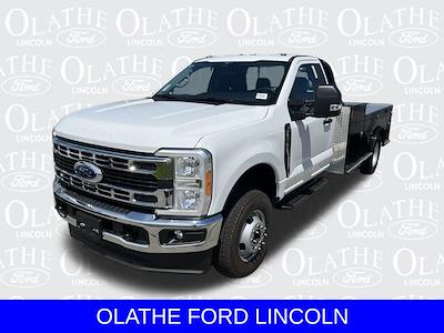 2023 Ford F-350 Regular Cab DRW 4x4, CM Truck Beds TM Deluxe Flatbed Truck for sale #C35122 - photo 1