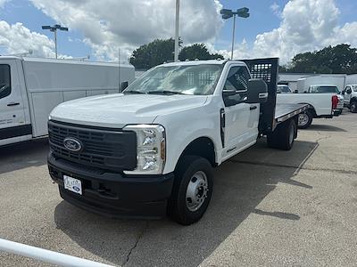 New 2024 Ford F-350 XL Regular Cab 4x4 CM Truck Beds Steel Flatbed Truck with Gooseneck Hitch for sale #C41812 - photo 1