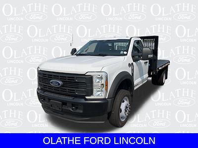 2024 Ford F-550 Regular Cab DRW 4x4, CM Truck Beds PLS Flatbed Truck for sale #C42439 - photo 1