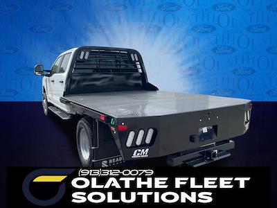 New 2025 Ford F-350 XL Crew Cab 4x4 9' 4" CM Truck Beds Steel Flatbed Truck with Gooseneck Hitch for sale #C51001 - photo 2