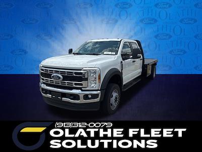 2025 Ford F-550 Crew Cab DRW 4x4 Knapheide Flatbed Truck for sale #C51230 - photo 1