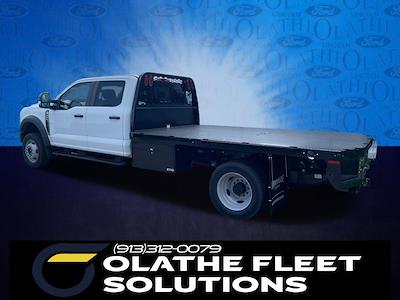 New 2025 Ford F-550 XL Crew Cab 4x4 11' 6" Knapheide Steel Flatbed Truck for sale #C51292 - photo 2