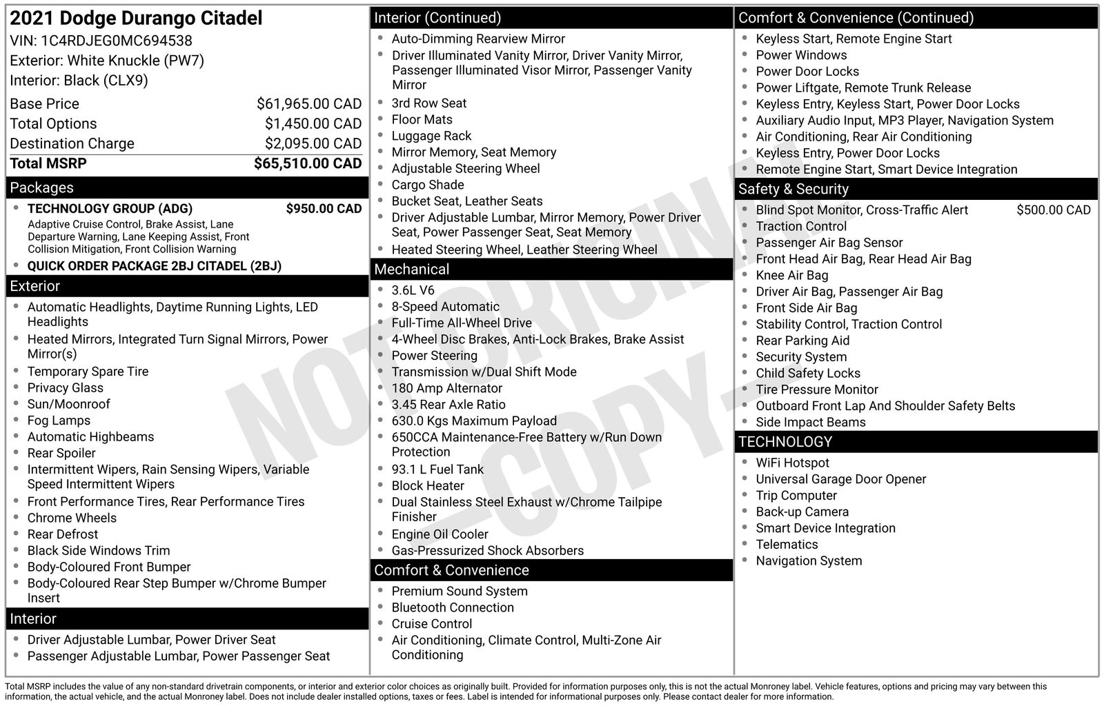 Used 2021 Dodge Durango - photo 39