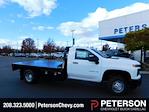 2025 Chevrolet Silverado 3500 Regular Cab 4x4, Flatbed Truck for sale #G146221 - photo 1