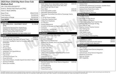 2025 Ram 2500 Crew Cab 4WD Pickup for sale #2915 - photo 1