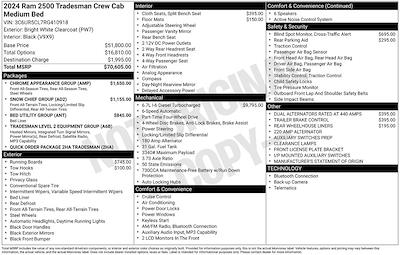 Used 2024 Ram 2500 Tradesman Crew Cab for sale #P1229 - photo 2