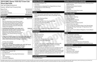 Used 2018 GMC Sierra 1500 SLT Crew Cab for sale #P1353A - photo 1