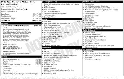 Used 2022 Jeep Gladiator - photo 1