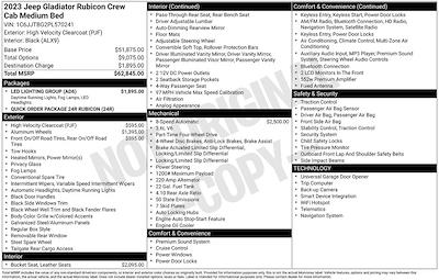 Used 2023 Jeep Gladiator - photo 1