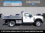 New 2024 Ford F-550 Regular Cab 4WD 9' Monroe Truck Equipment Stainless Steel Dump Truck for sale #6260 - photo 1